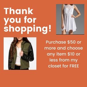 FREE GIFT with purchase!!